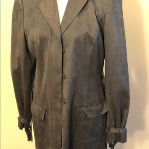 Grey Coat perfect for transition between seasons!